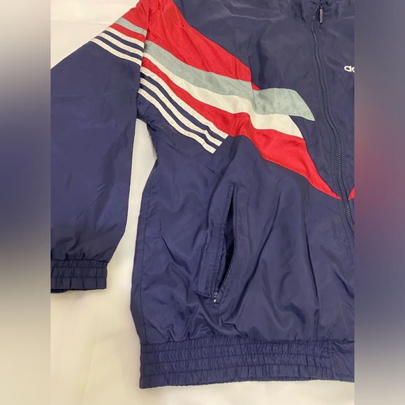 Vintage adidas windbreaker sportsjacket 90s men’s size XL - Picture 7 of 15